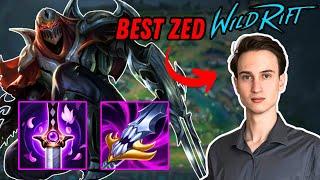 I am the BEST Zed - Wild Rift Unranked to Challenger 11