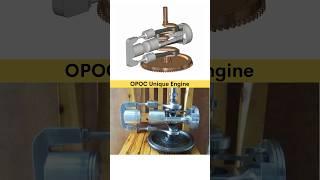 OPOC | Opposed Piston Opposed Cylinder Engine   #cad Unique Design