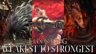 Ranking Elden Ring Bosses Based on Lore (Including Shadow of The Erd Tree)