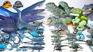 GIGA VS MOSASAURUS! Mega Giganotosaurus & Mosasaurus Jurassic World Dominion Toys Collection