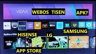 КАК установить APK файлы на телевизоры со Smart TV Hisense, Samsung и LG? Почему ставят не андроид?