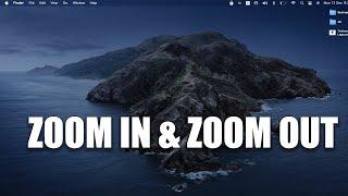 How to Zoom In and Zoom Out on Mac