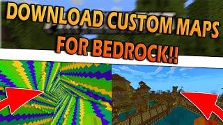 How to Download Custom Maps on Minecraft Bedrock Edition