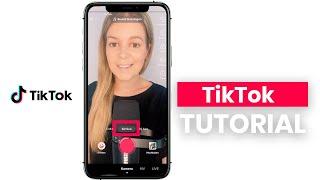 TikTok Videos erstellen  TikTok Tutorial deutsch