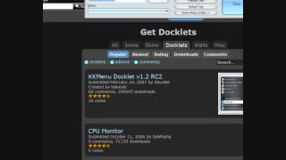 Updated Version of Rocketdock Stack Dock And KK menu