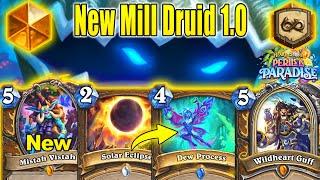 New Mill Druid 1.0 Deck Is Back To Burn Opponent Decks All Day At Perils in Paradise | Hearthstone