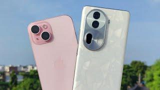 OPPO Reno 11 Pro Vs iPhone 15 Camera Comparison | iPhone 15 Vs OPPO Reno 11 Pro Camera Comparison 