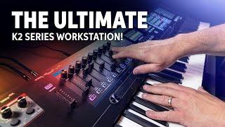 Kurzweil K2700 88-key Synthesizer Workstation Demo – Daniel Fisher