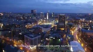 Aerovideo: Öine Tallinn - Vanalinn Sadam Rotermann Viru keskus (FullHD 1080p)