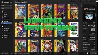 Launchbox (GAME FRONTEND) Tutorial/Windows/Consoles/Standalones/Arcade/Covers/Platforms