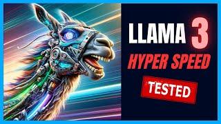 LLaMA 3 “Hyper Speed” is INSANE! (Best Version Yet)