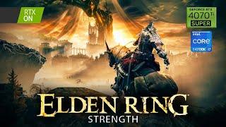 ELDEN RING (STRENGTH) #1 | GAMEPLAY | NO COMMENTARY | RTX 4070 TI SUPER | I7-14700K