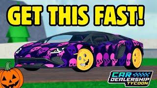 How To Earn Pumpkin Fast?! Best Ways! Car Dealership Tycoon #cardealershiptycoon #roblox