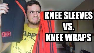 Knee sleeves Vs. Knee Wraps - The Basics.