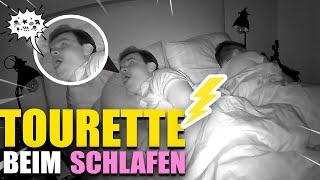 Tourette beim Schlafen- WIR zeichnen GISELA beim SCHLAFEN auf  Gewitter im Kopf