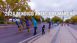 2024 Bendigo ANZAC Day March
