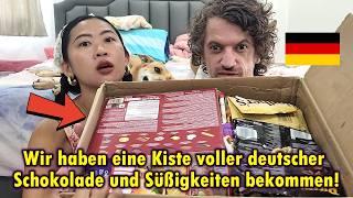 We Received a MYSTERIOUS FOOD PACKAGE FROM GERMANY!