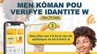 Kòman pou verifye Kont ou nan TPCash #transferpamcash #verification #kyc #haitianbelike