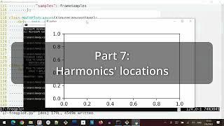 Part 7: Harmonics' locations - Python PyQt5 GUI