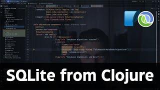 How to work with SQLite from Clojure (next.jdbc, HikariCP, component, flyway migrations)