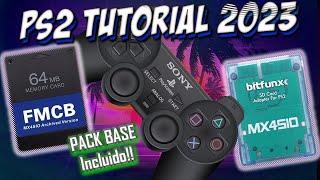  Tutorial PS2 USB o MX4SIO con FMCB y OPL para añadir juegos + Avance PACK AIO LNR 2023 #ps2