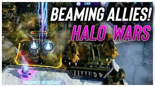 Beaming your Allies was HILARIOUS in Halo Wars!