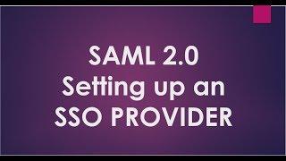 01. Setting up an SSO provider