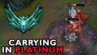 This is how EASY Platinum Elo is in League of Legends