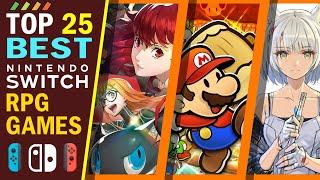Top 25 Best RPG Games on Nintendo Switch | 2024 Edition