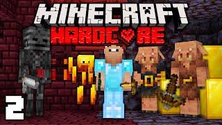 I CONQUERED the Nether In Hardcore Minecraft!