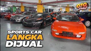 SPEK SULTAN! SHOWROOM ISINYA SPORTS CAR LANGKA SEMUA, SUPRA DAN NSX DIJUAL