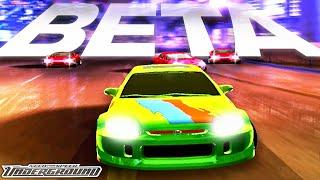 NFS Underground BETA AI is UNBEATABLE and UNFAIR