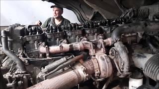 Scania R420 HPI praca silnika (engine sound)
