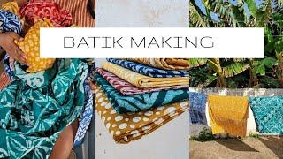 Batik Making Workshop in Accra Ghana