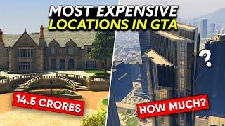 10 MOST EXPENSIVE PLACES of GTA Based from REAL LIFE!