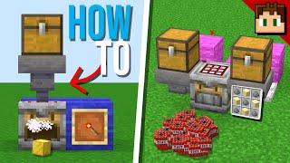 How To AUTO CRAFT ANYTHING! [Minecraft 1.21] Tutorial