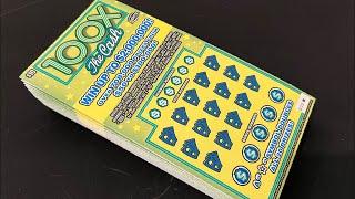 100X The Cash Full Book!! | Scratching a $600 a Pack of Florida Lottery Tickets!!