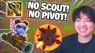 I Clicked No Scout No Pivot At 2-1 And Instantly Hit A 2 Star Tristana?! I Set 13 TFT