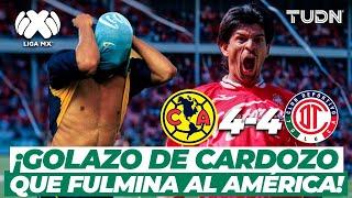 ¡Gol de último minuto! El día que Cardozo eliminó al América  I América 4-4 Toluca I TUDN