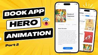 SwiftUI Book App UI With Complex Animation | Matched Geometry Effect | Part 2 | Xcode 14