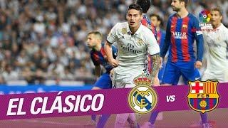 El Clasico - Goal of James (2-2) Real Madrid vs FC Barcelona