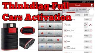 Thinkdiag (TD) Firmware Update /Full software / Tested In cars/ How to Activate Full Car