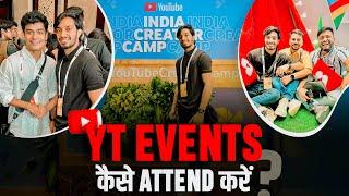 How To Attend Youtube Events!