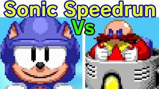 Friday Night Funkin' Sonic 1 Speedrun | Sonic SpeedFunk - Vs Eggman (FNF Mod/Sonic the Hedgehog)
