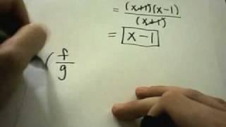 Functions: Multiplying and Dividing