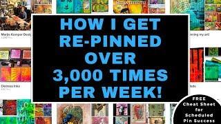 How I Get Repinned Over 3,000 Times Every Week