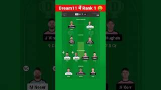 HEA vs SIX Dream11 Prediction, Brisbane Heat vs Sydney Sixers Dream11 Team, BBL 2023-24