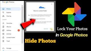 How To Lock Photos In Google Photos | Hide Photos and Videos on google Photos ''Google photos''