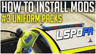 How to Easily Install Uniform Packs for Player and AI in GTA 5 LSPDFR! | Everything You Need to Know