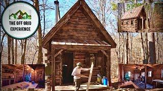 How I Built This Off Grid "Log" Cabin Alone and How Much it Cost